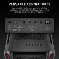 Corsair iCUE LINK 5000T LX RGB Mid-Tower PC Case; Black