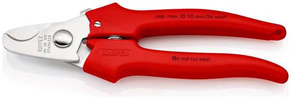 KNIPEX 95 05 165 SB Cable Shears handles extrusion plastic-coated plastic coated 165 mm