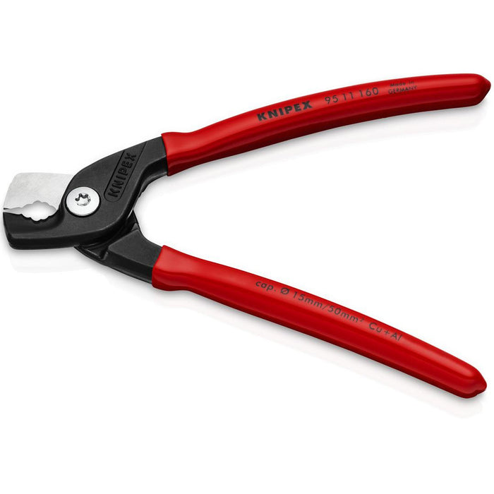 Knipex CABLE CUTTER - 160MM - KPX9511160