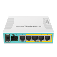 MikroTik hEX PoE - Desktop PoE Router with 5 Gb, 1 SFP and 1 USB port-MT-RB960PGS