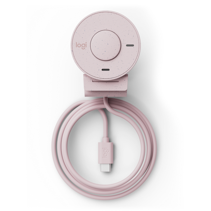 LOGITECH BRIO 300 FULL HD 1080P WEBCAM ROSE