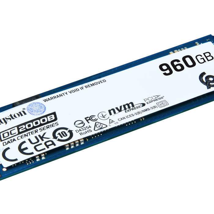 Kingston 960G DC2000B PCIe 4.0 M.2 2280 Enterprise SSD-SEDC2000BM8/960G