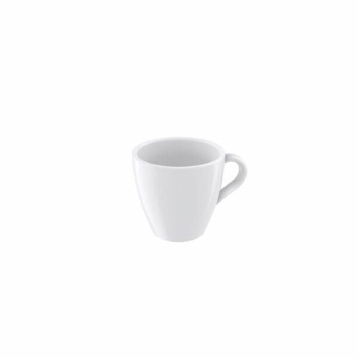 Tramontina Paola Cappuccino Cup 200ml - 96600/125 | White Porcelain Coffee Mug