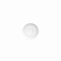Tramontina Paola Cappuccino Saucer 96600/135: White Porcelain Coffee Cup Plate, Modern Design