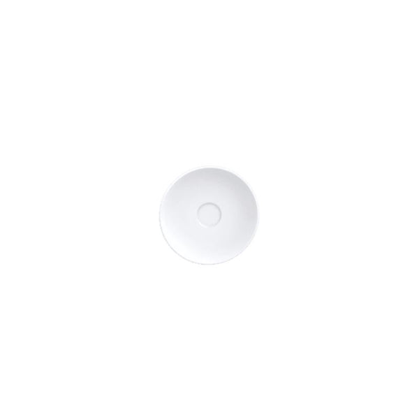 Tramontina White Porcelain Espresso Saucer - Elegant Drinkware | Chavda.com