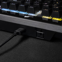 Corsair K70 RGB PRO Mechanical Gaming Keyboard - CHERRY MX SPEED Silver Keyswitches - Black