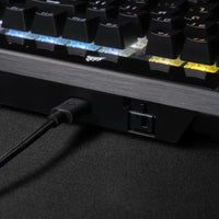 Corsair K70 RGB PRO Mechanical Gaming Keyboard - CHERRY MX SPEED Silver Keyswitches - Black