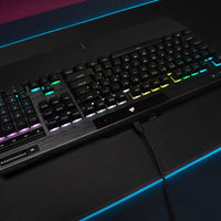 Corsair K70 RGB PRO Mechanical Gaming Keyboard - CHERRY MX SPEED Silver Keyswitches - Black