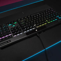 Corsair K70 RGB PRO Mechanical Gaming Keyboard - CHERRY MX SPEED Silver Keyswitches - Black