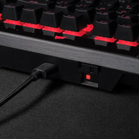 Corsair K70 RGB PRO Mechanical Gaming Keyboard - CHERRY MX SPEED Silver Keyswitches - Black