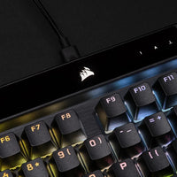 Corsair K70 RGB PRO Mechanical Gaming Keyboard - CHERRY MX SPEED Silver Keyswitches - Black