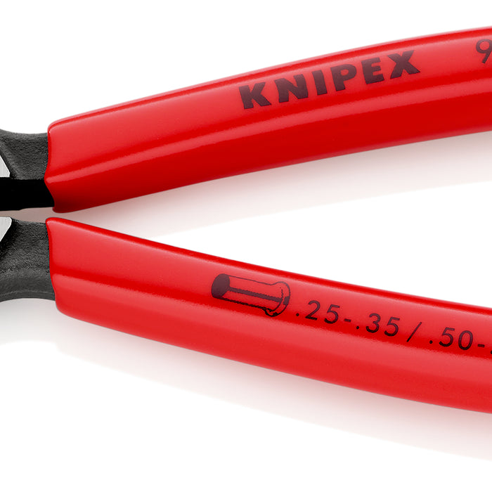 KNIPEX 97 71 180 SB Crimping Pliers for wire ferrules with plastic coating 180 mm