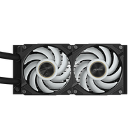 GIGABYTE AORUS WATERFORCE X II 240 240mm cooler; Intel 115x;1200;1700;1851 / AMD TR4; AM5; AM4; sTR5