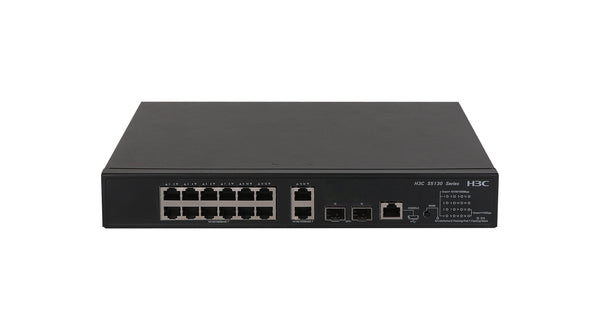H3C S5130S-16S-PWR-EI L2 ETHERNET SWITCH WITH 12*10/100/1000BASE-T POE+ PORTS
