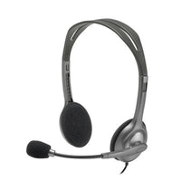 LOGITECH H111 WIRED STEREO HEADSET WITH 3.5MM AUDIO JACK CONNECTION