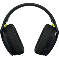 LOGITECH G435 LIGHTSPEED WIRELESS GAMING HEADSET WITH BLUETOOTH - BLACK & YELLOW