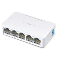 Mercusys MS105 5-Port 10/100Mbps Desktop Switch | MRC-MS105