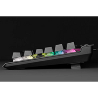 Corsair K70 RGB TKL Optical-Mechanical Gaming Keyboard; Backlit RGB LED; CORSAIR OPX Keyswitches; Black Corsair