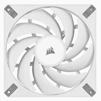 Corsair AF ELITE Series; AF140 ELITE WHITE; 140mm Fluid Dynamic Fan with AirGuide; Single Pack.