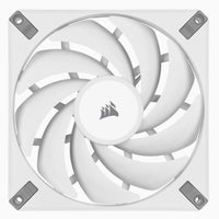 Corsair AF ELITE Series; AF140 ELITE WHITE; 140mm Fluid Dynamic Fan with AirGuide; Single Pack.