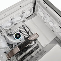 Corsair AF ELITE Series; AF140 ELITE WHITE; 140mm Fluid Dynamic Fan with AirGuide; Single Pack.