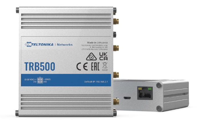 Teltonika Industrial 5G Gateway, backwards compatible with 4G, 1x SIM Slot-TTK-TRB500