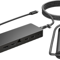 HP Universal USB-C Hub and Laptop Charger Combo-9H0H9AA