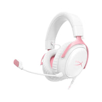 HP HyperX Cloud III Wired Gaming Headset White & Pink HP