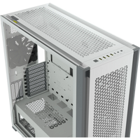 7000D Airflow White Tempered Glass Mid-Tower; 6x 3.5'' |  4x 2.5'' Drive Bays ; 480mm Radiator Compatible; 3x140mm fan incl