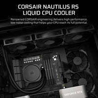 Corsair NAUTILUS 360; 360mm Radiator; Liquid CPU Cooler; Intel® LGA 1851/1700; AMD® AM5/AM4 Corsair