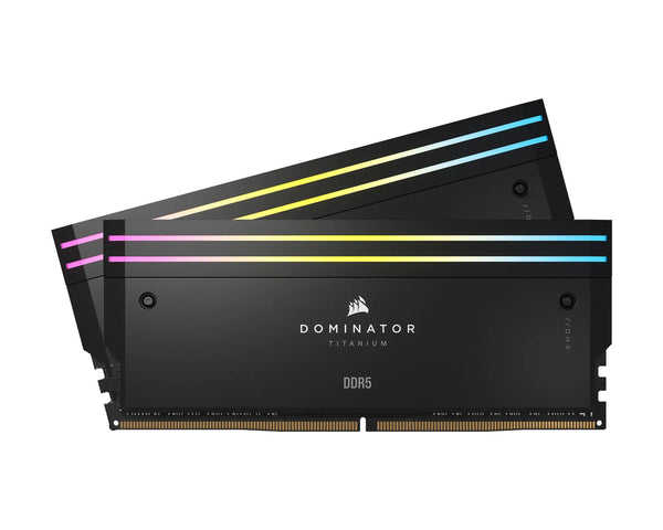 Corsair DOMINATOR TITANIUM 32GB (2 x 16GB) DDR5 7200 CL34-44-44-96 1.45V Intel XMP - BLACK