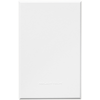 Major Tech VETi 3 POLA - Blank Cover Plates with Fixing Frame (50x100mm) - Complete | 3VW61