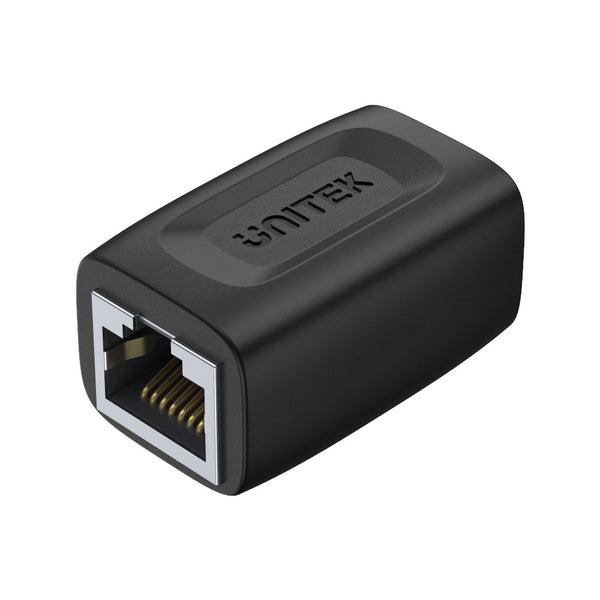 UNITEK RJ45 CAT6 INLINE COUPLER BLACK (A1026BK) - NET-CAT6-INLINE-U