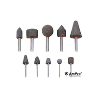AmPro: 10Pc Grinding Stone Set -  A1101
