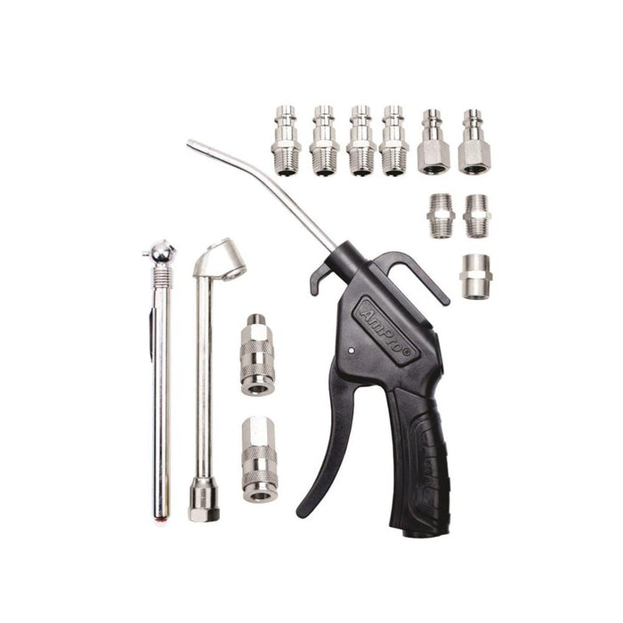 AmPro: 14Pc Air Tool Accessory Kit German Type -  A1467