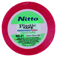 Insulation Tape Nitto .2 x 18mm x 20m Red