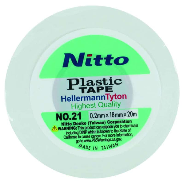 Insulation Tape Nitto .2 x 18mm  x  20M White
