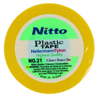 Insulation Tape Nitto .2 x 18mm  x  20m Yellow