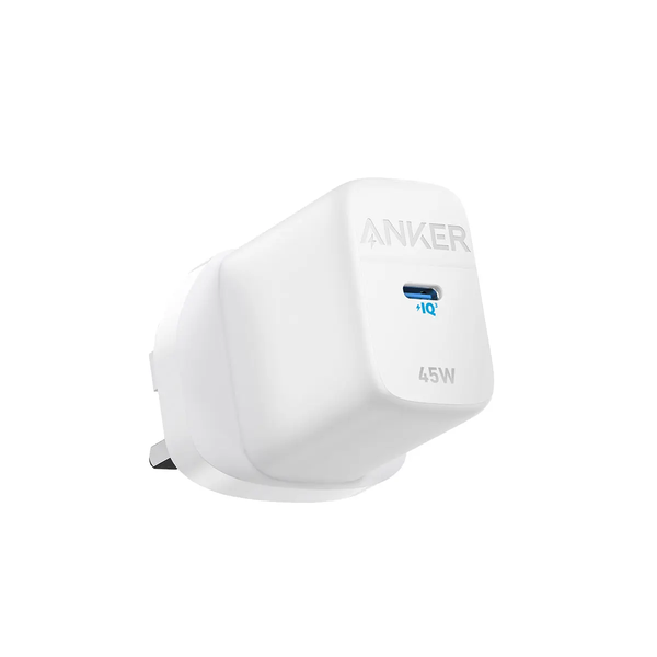 Anker 313 1 Port 45W PD Wall Charger White-A2643G11