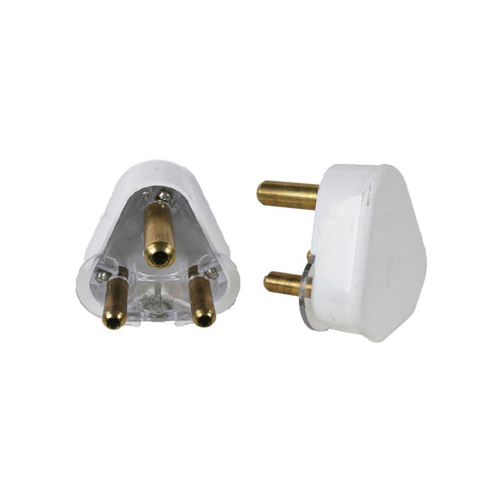 15A WHITE STD PLUG TOP - PWR-N-PLUG-15A