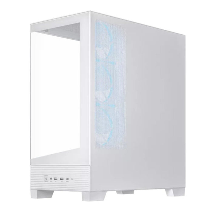 Asus A31 PLUS Mid Tower ATX Chassis - White-A31PLUS-WH