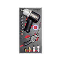 AmPro: 14Pc Extreme Duty Air Wrench & Air Accecsories Set -  A3656