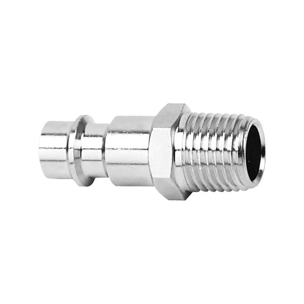 AmPro: 1/4" Air Male Connector/ 2Pc/Set German Type -  A6519