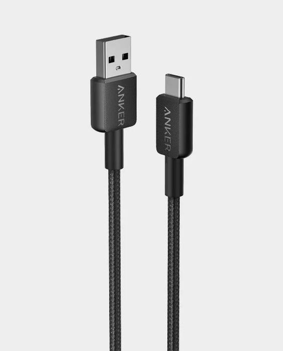 Anker 322 USB TypeC Braided Cable 1.8m Black-A81H6H11