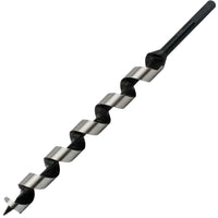 AUGER BIT 22 X 300MM BULK 10MM SHANK BLACK FINISH