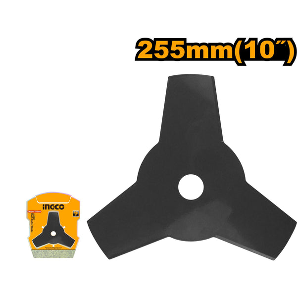 INGCO Brushcutter Blade 255mm: Durable ABCB05 replacement blade for efficient grass cutting. Garden tool accessory.