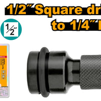 INGCO ABH60501 Square to Hex Adapter - 1/2