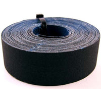 80 Grit Emery Cloth Roll - 25mm x 10m - Abrasive Metal Finishing, Polishing