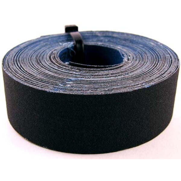 80 Grit Emery Cloth Roll - 25mm x 10m - Abrasive Metal Finishing, Polishing