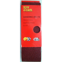 Tork Craft Sanding Belts 75x510mm Grit 40 (2 Pack). Durable power tool accessory for wood & metal sanding, available at online.